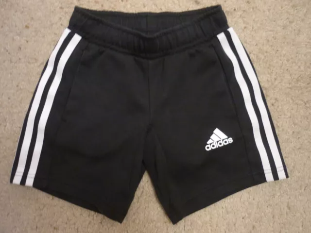 Adidas Boys  Shorts With Elastic Waist - Size 4-5 Years - Like New