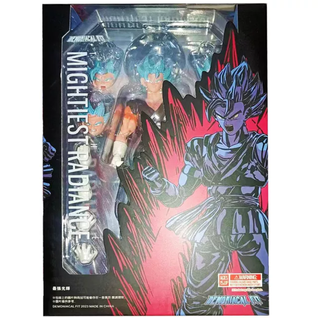 Demoniacal Fit Mightiest Radiance Super Vigeto 6" Action Figure 1:12 Official