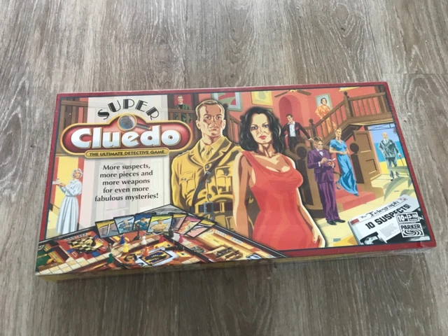Jeu Super Cluedo Interactif Parker - Complet Et Fonctionnel - Occasion