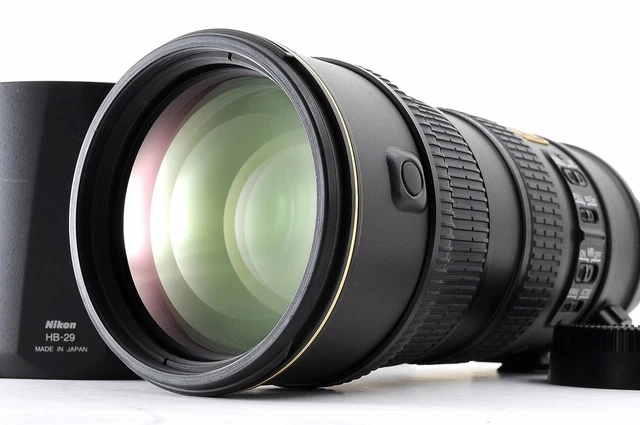 Nikon AF-S Nikkor 70-200mm f/2.8 G ED VR Zoom Lens From Japan [NEAR MINT]