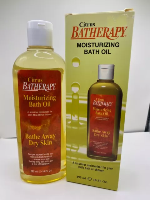 Batherapy Citrus Moisturizing Bath Oil - 10 OZ