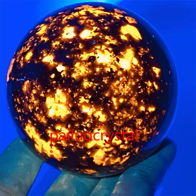 1pc 170g+ Natural Yooperite Ball quartz crystal sphere Gem Reiki Healing 50mm+