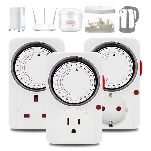 OUTLET CYCLIC ELECTRIC Outlet Timer Switch Socket Smart Socket Timing ...