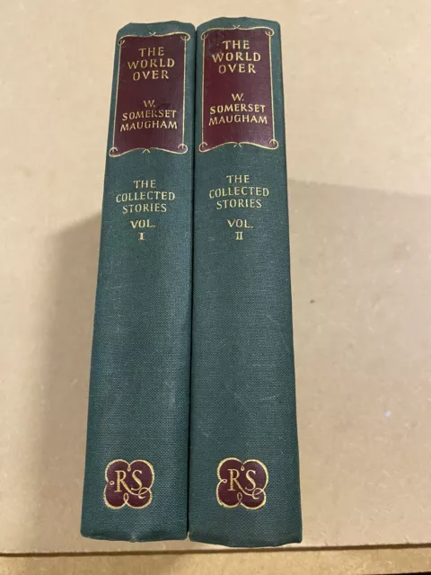 W Somerset Maugham, The World Over,  The Collected Stories Vol 1 & 2, 1954, HB