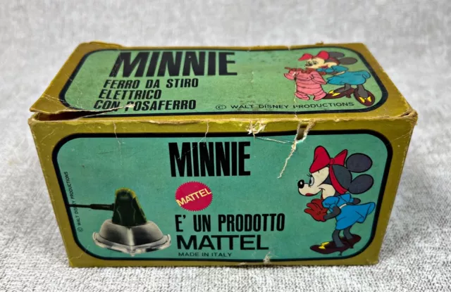 Ferro Da Stiro Giocattolo Mebetoys Mattel Minnie Walt Disney Topolino No Susy