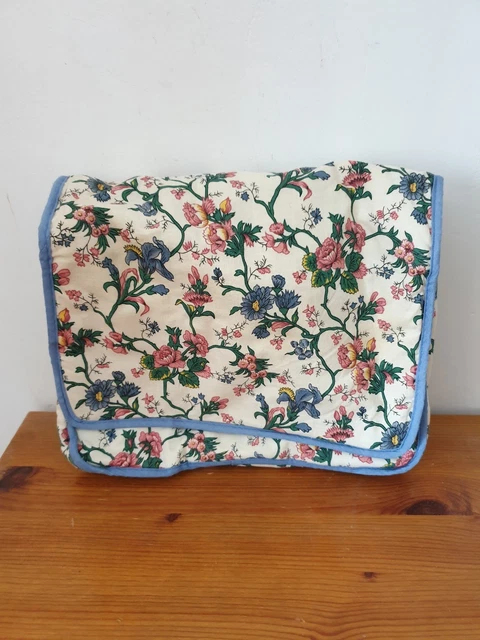 Trousse De Toilette L'Occitane Forme Nuage - Tissu Bleu - Occasion - Fermeture éclair