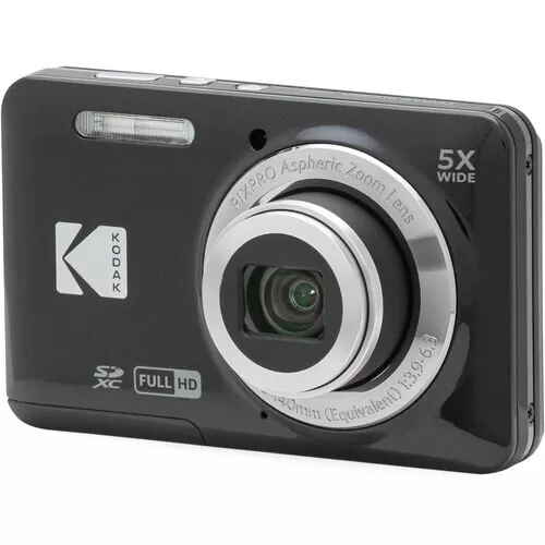 Kodak PIXPRO FZ55 16MP 5x Zoom Wide Angle Digital Camera - Black (UK Stock) BNIB