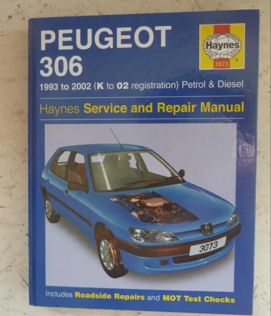 Peugeot 306 1993 to 2002 Petrol & Diesel Haynes Service and Repair Manual H/B