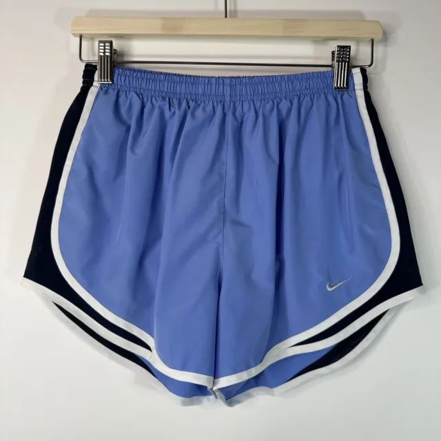 Nike Shorts Womens Small Running Dri Fit Orange Lined Workout Mesh Sides  624278