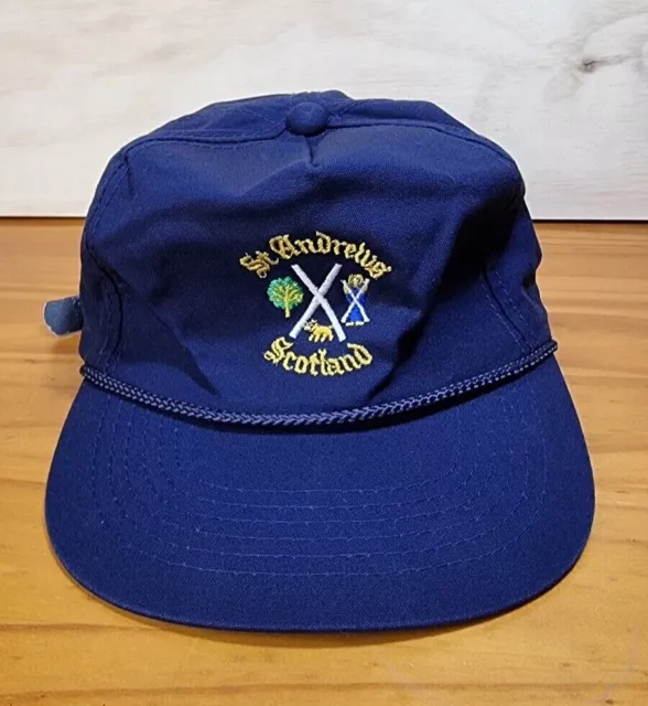 St Andrews Scotland Cap Blue Summer Hat Kangol Scotland Cap Mens Wear Adjustable
