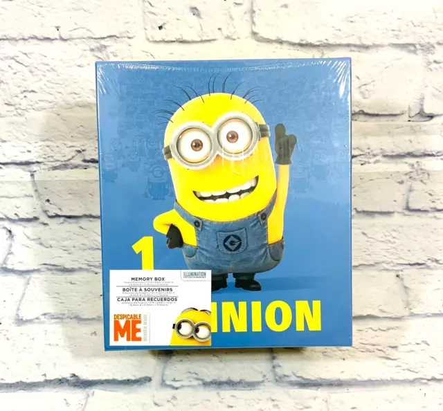 Despicable Me "1 In A Minion" Memory Keepsake Box New Sealed