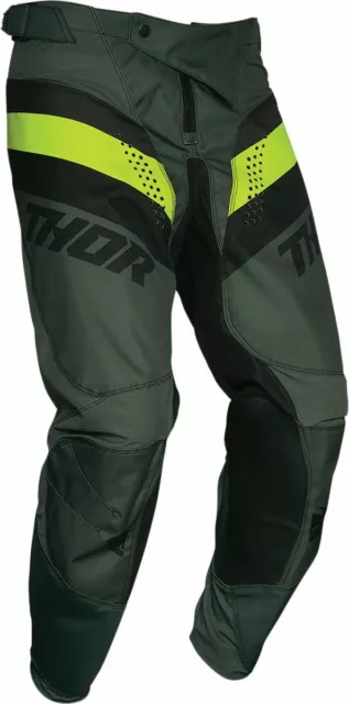 Thor MX Pulse Rennhose Armeegrün - sauer