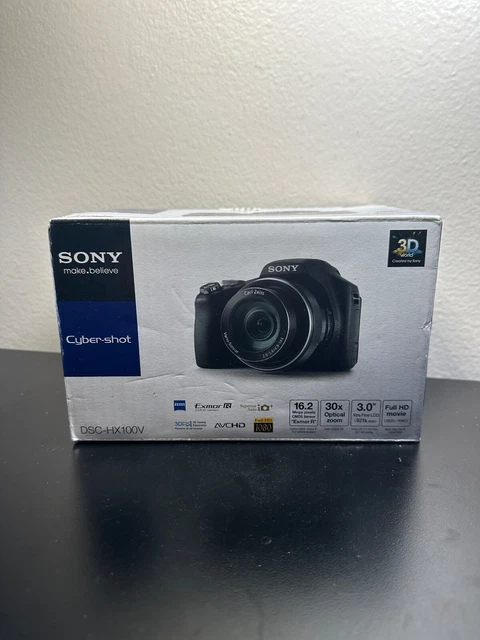 Sony Cyber-shot DSC-HX100V 16.2MP Digital Camera - Black