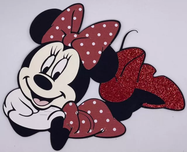 Disney Minnie Mouse - Paper Piecing Scrapbook Embellishment Die Cuts