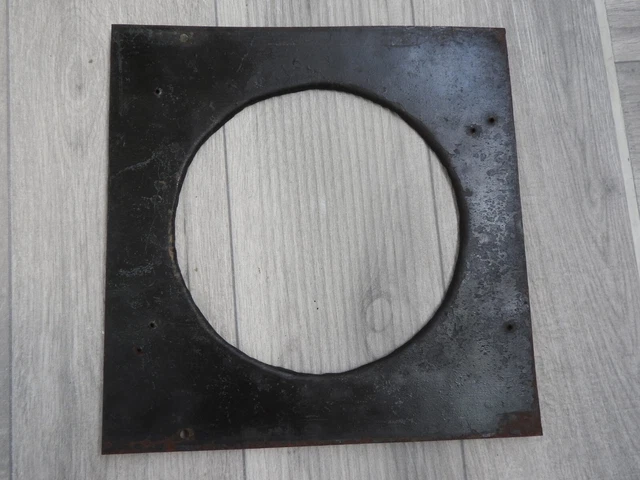 PENDULE ANCIENNE CADRAN et fronton pour horloge comtoise bucheron foret