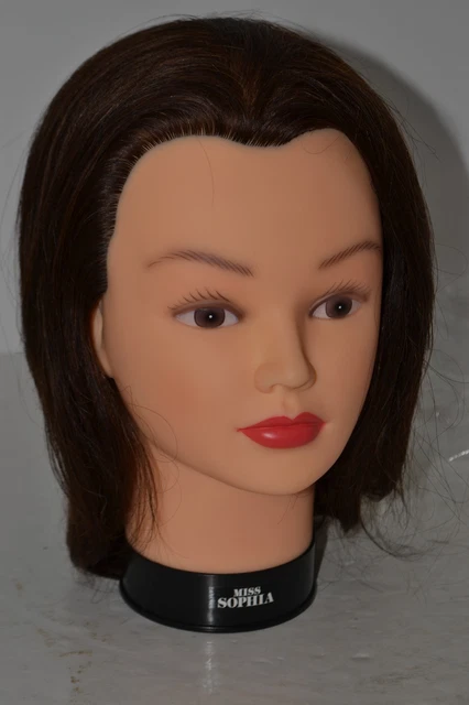 Salon Care Human Hair Mannequin Miss Sophia NIB. Salon Care Human Hair Mannequin Miss Sophia Professional  main image 4