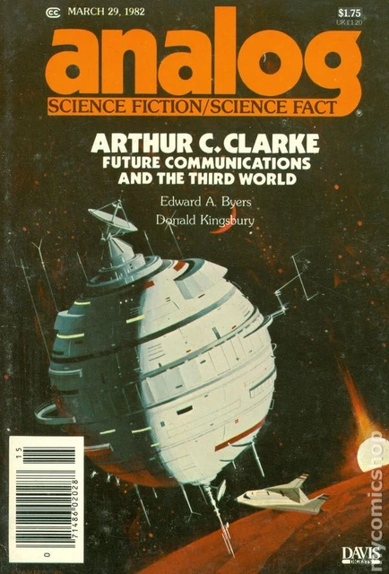Analog Science Fiction/Science Fact Vol. 102 #4 VG 1982 Stock Image Low Grade
