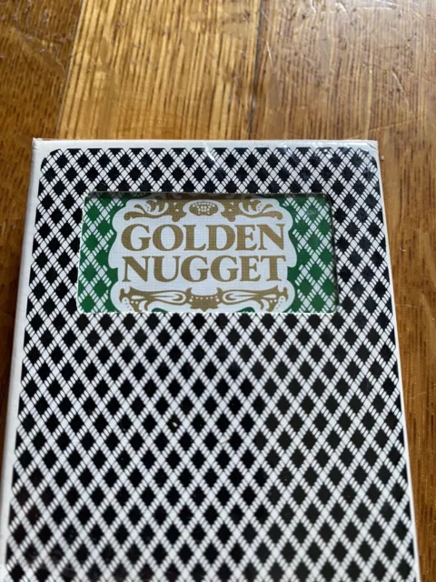 Vintage Playing Cards Bee Golden Nugget Casino Las Vegas Used in Casino 2