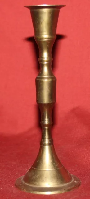 Vintage small bronze candlestick