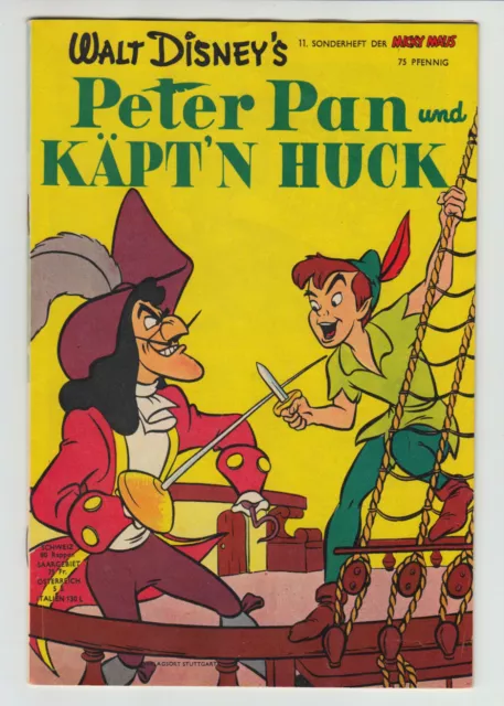 Micky Maus Sonderheft 11 - Peter Pan und Käpt´n Huck (Original)