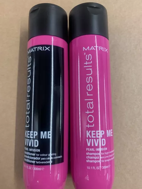 Matrix Total Results Keep Me Vivid Shampoo 300ml & Conditioner 300ml Duo Set