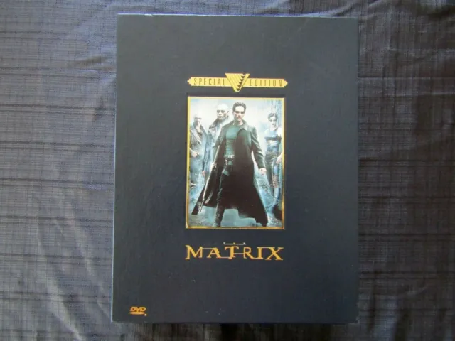 THE MATRIX DELUXE COLLECTOR'S BOX: DVD, Original Film Cell, Lobby Cards, Photos