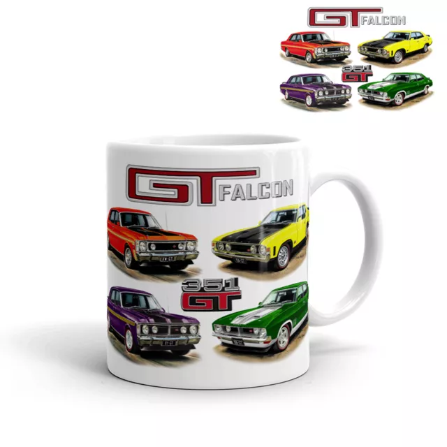 70'  71'  73'  75'  Ford  Xw  Xy  Xa  Xb  351Gt  Falcon   Quality  11Oz.   Mug