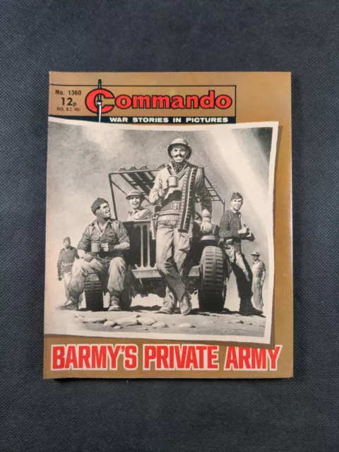 Commando Comic Issue Number 1360 Barmy's Private Army