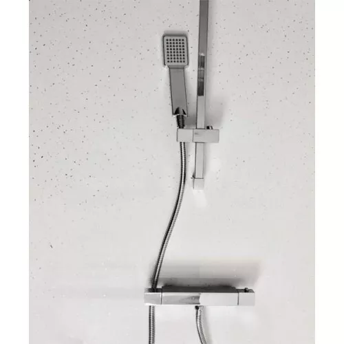 Paneles de pared húmedos de PVC Artic Sparkle 250 mm x 2700 mm x 5 mm
