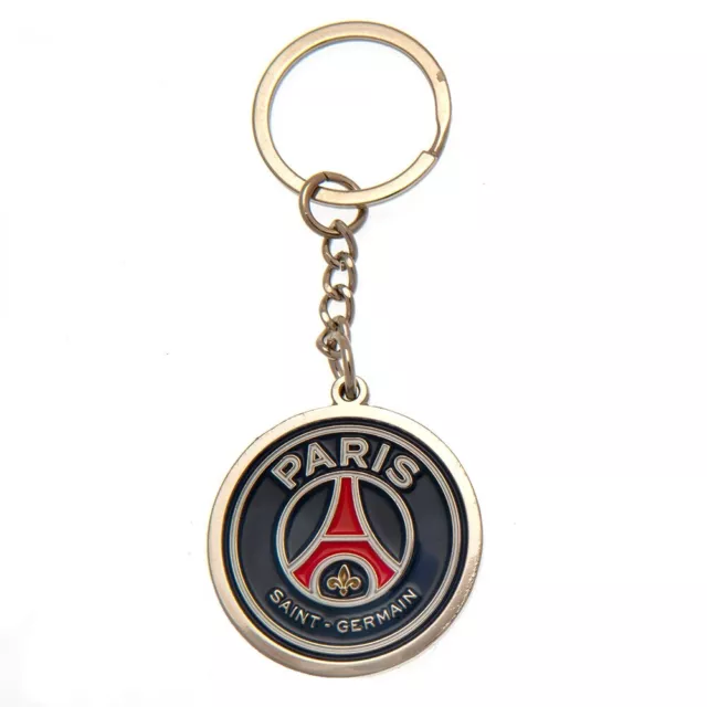 Paris Saint Germain Schlüsselanhänger PSG Schlüsselanhänger Metall Logo