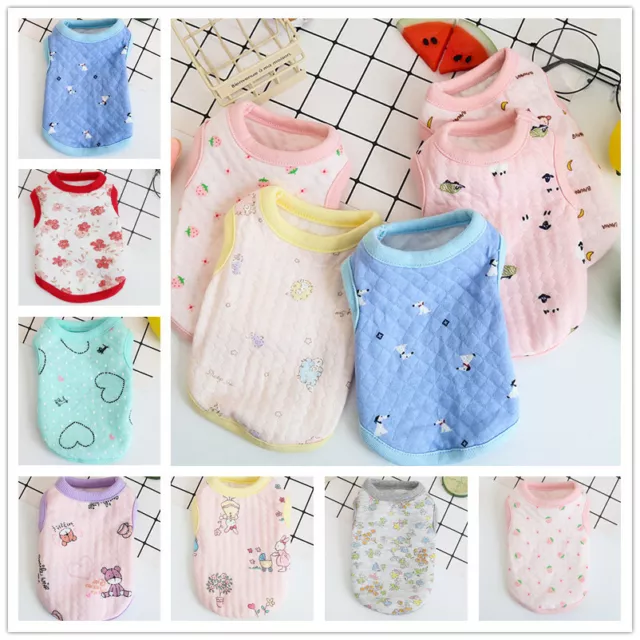 (LOT of 9) XXS XS Dog Clothes Chihuahua Teacup Puppy Vest Pajamas Shirt Apparel