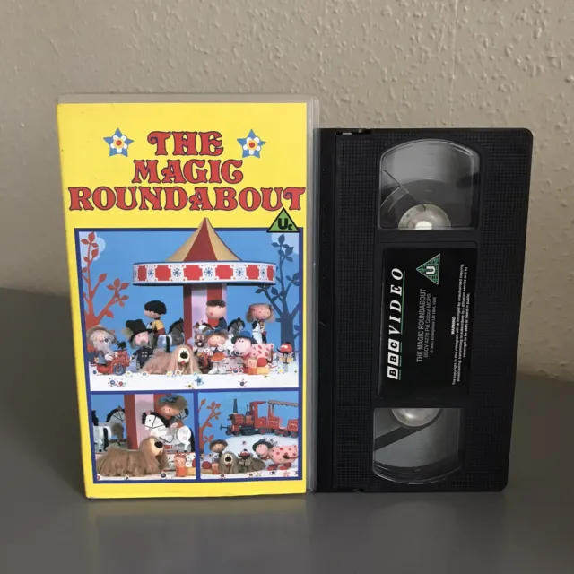 THE MAGIC ROUNDABOUT VHS Video Tape 13 Episodes Cult Classic TV Show ...