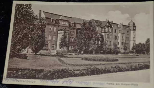 57547 Ak Wittenberge Partie De Kaiser Platz 1933