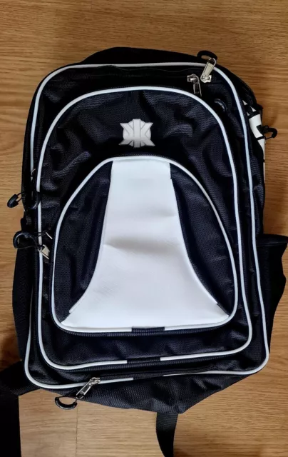 Keeley Cricket Backpack Bag New Rare Black  , With Bat Pocket