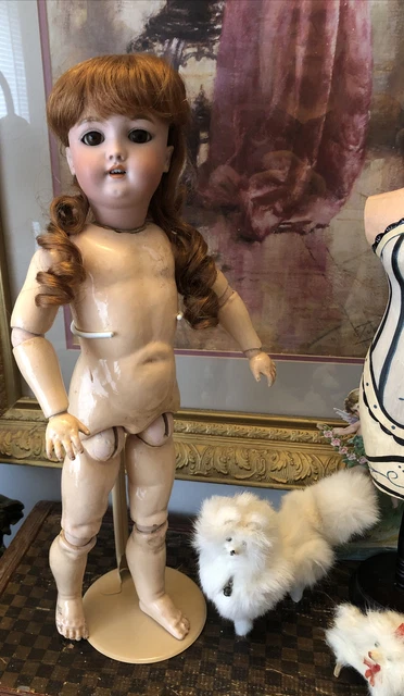 Antique GERMAN #109 Handwerck Child Doll Stamped Body … As Found
