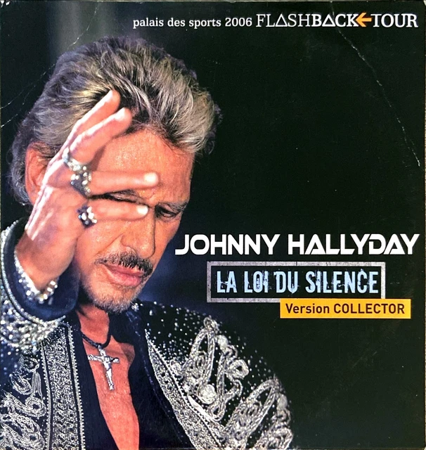 CD SINGLE JOHNNY Hallyday La Loi Du Silence Version Collector Rare