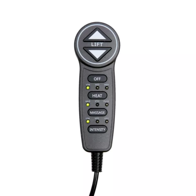 MLSK55-A1 Lift Chair Remote 5 Pin with USB Heat and Massage for Massage Chair