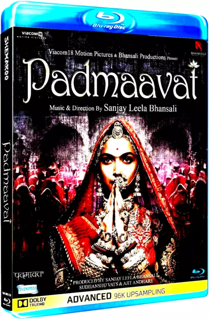 Padmaavat - Ranveer Singh, Deepika - Neu Bollywood blu ray - Englisch Untertitel