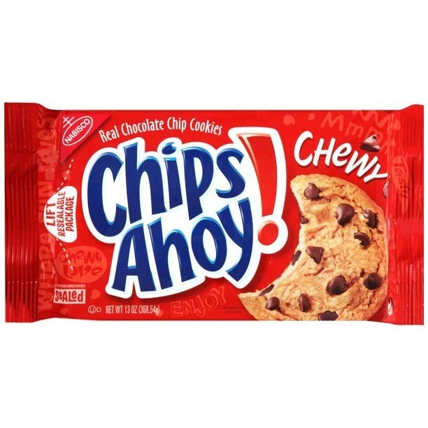 Chips Ohé Moelleux Chocolat Puce Cookies 384ml X2 Boîtes Monde Ship Exp 08/2023