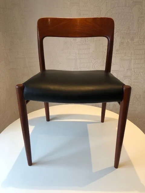 Niels Moller Teak Danish model 75 Dining/Desk Chair