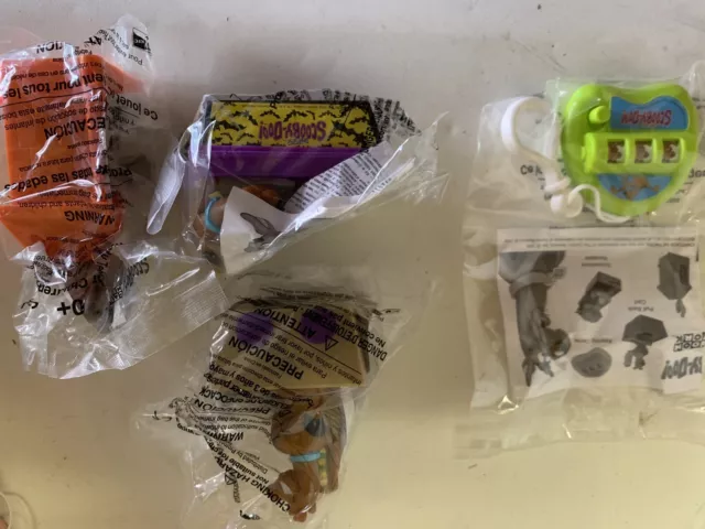 Kfc Scooby  Doo Toys Full Unopened Set Very Rare