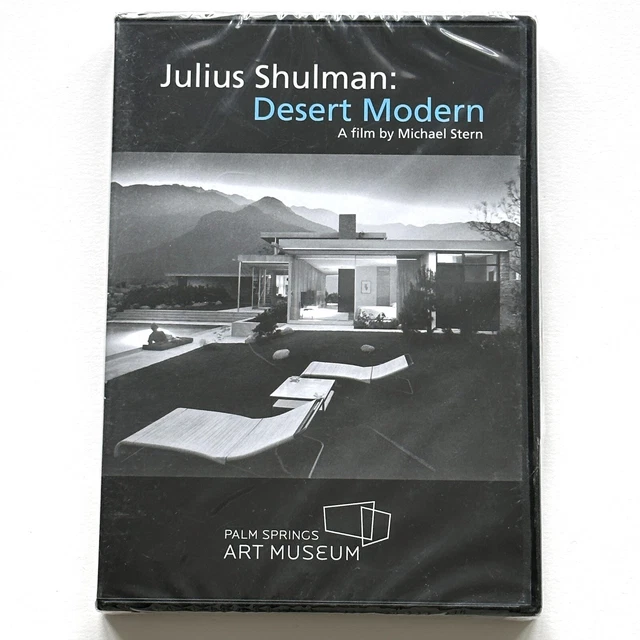 Julius Shulman Desert Modern A Film by Michael Stern DVD Palm Springs Museum NEW