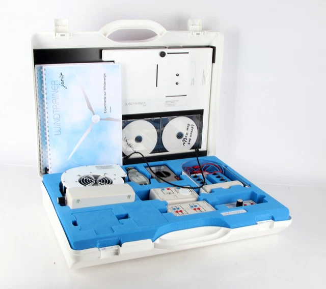 innogy 3malE Windenergie Windtrainer Junior Lernkoffer Experimentierkoffer 8-13