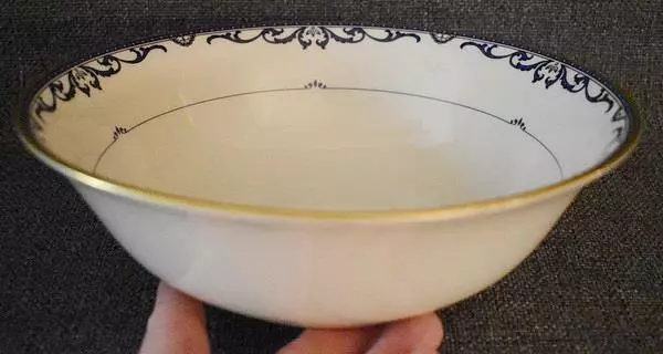 Lovely Lenox Liberty Cobalt Blue On Cream Ground Round Salad Bowl Serving Bowl Lovely Lenox Liberty Cobalt Blue On Cream Ground Round Salad Bowl Serving Bowl