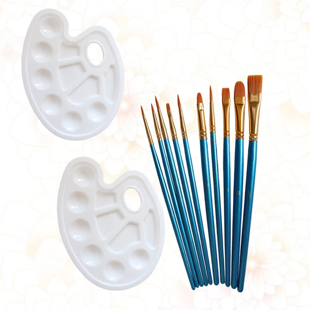 10-in-1 Liquido Pittura Ad Acquerello Vernice di arte Pennelli Set