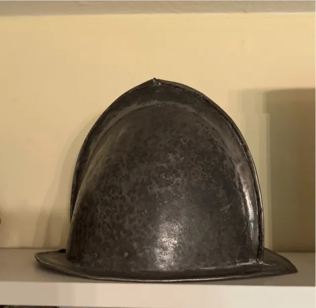 Militaria Morion Helm aus dem 30jährigen Krieg