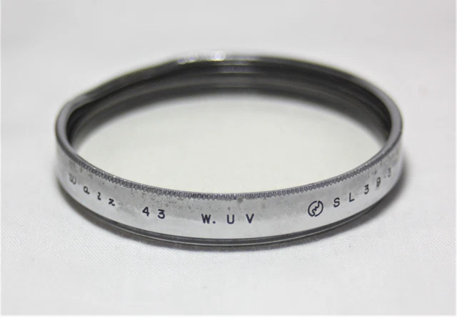 [Excellent] Walz 43 W.UV SL 39.3 Filter For 43mm Konica III,IIIA From JP #A1007