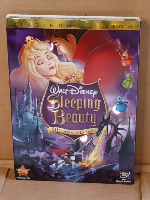 Disney SLEEPING BEAUTY 50th Anniversary Platinum Edition DVD Set (2008) New
