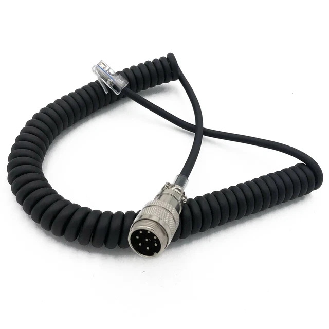 Câble 8 Broches Vers RJ45 Pour Micro Yaesu MD-200 / MD-100 (walkie-talkie) - Neuf