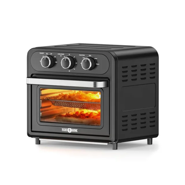 Beautiful Infrared Air Fry Toaster Oven, Black Sesame By Drew Barrymore  1800 W